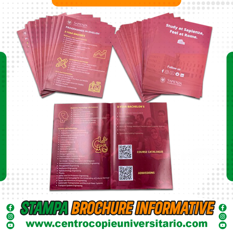 realizzazione e stampa brochure informativa