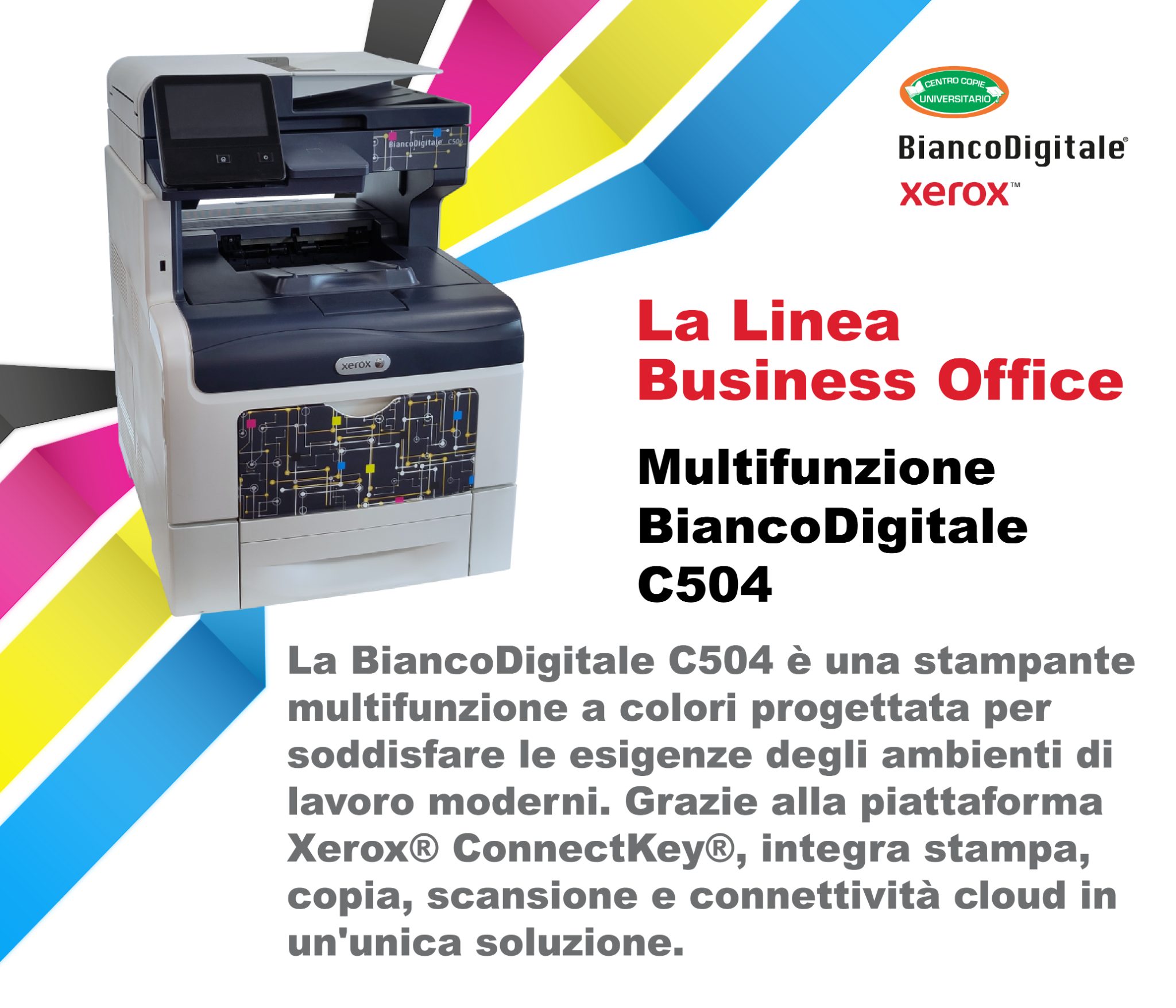 Multifunzione BiancoDigitale C504 Xerox