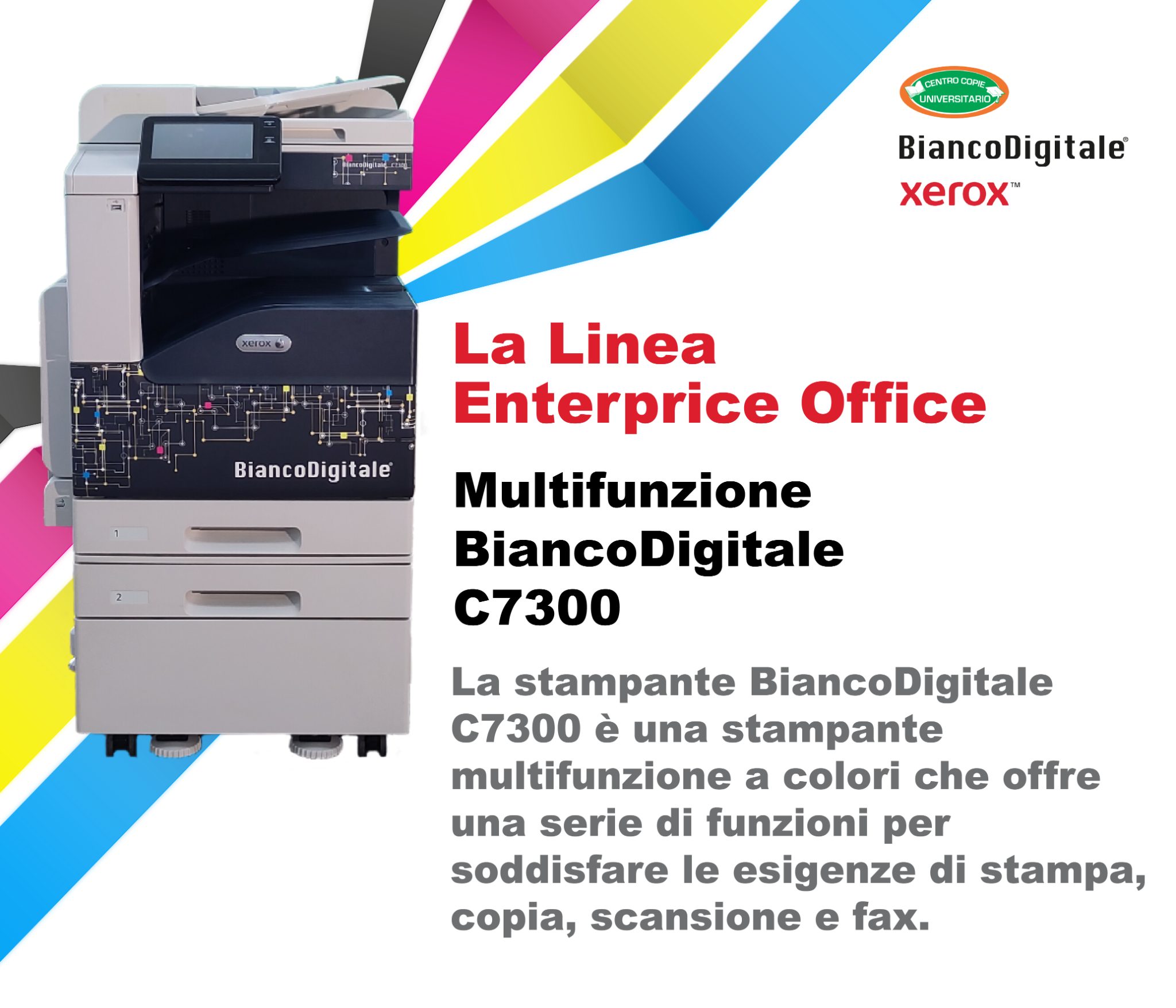 Multifunzione BiancoDigitale C7300 Xerox