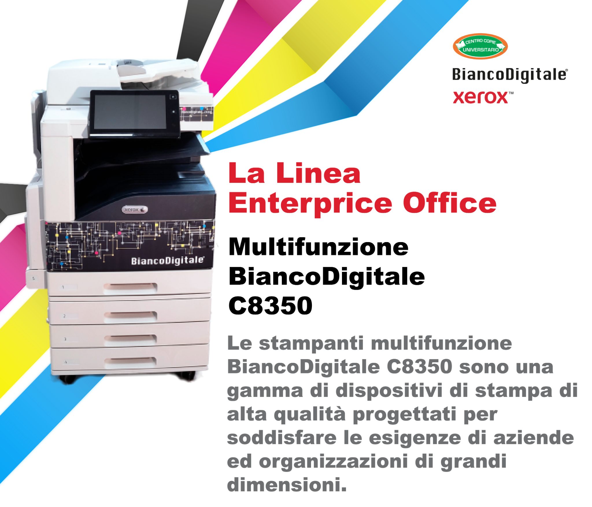 Multifunzione BiancoDigitale C8350 Xerox