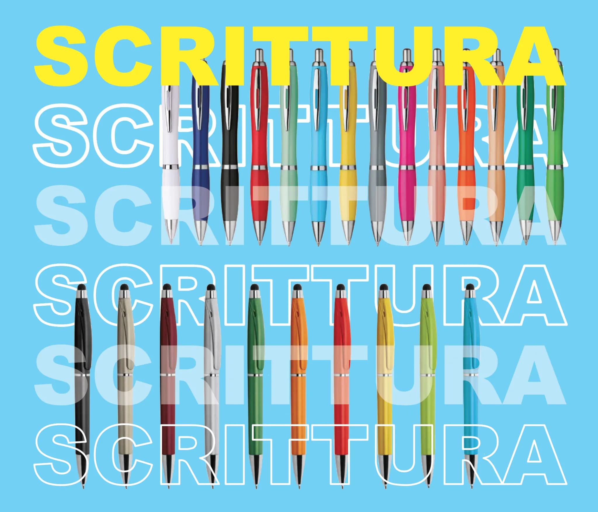 Penne e articoli da scrittura personalizzati