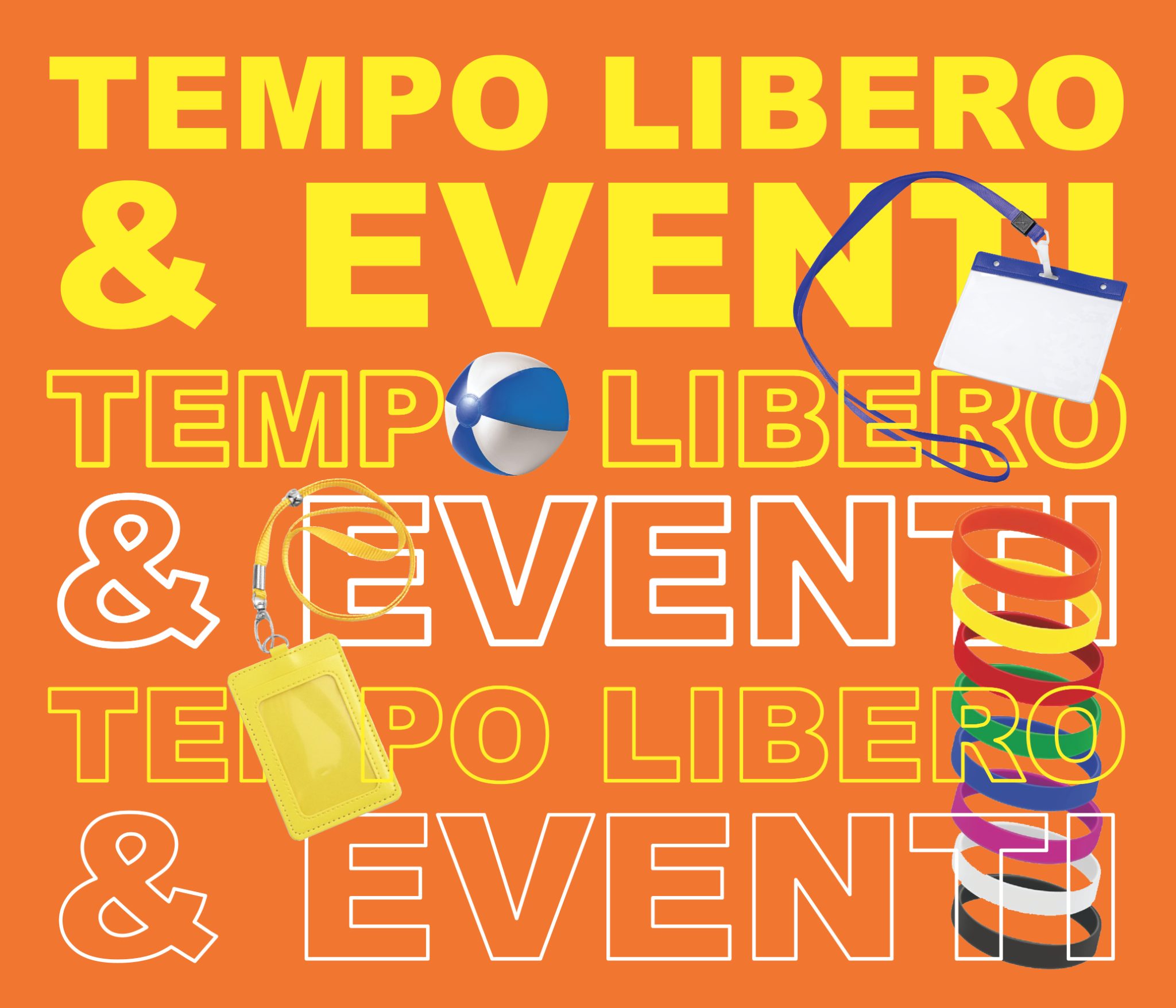 Gadget personalizzati per tempo libero ed eventi